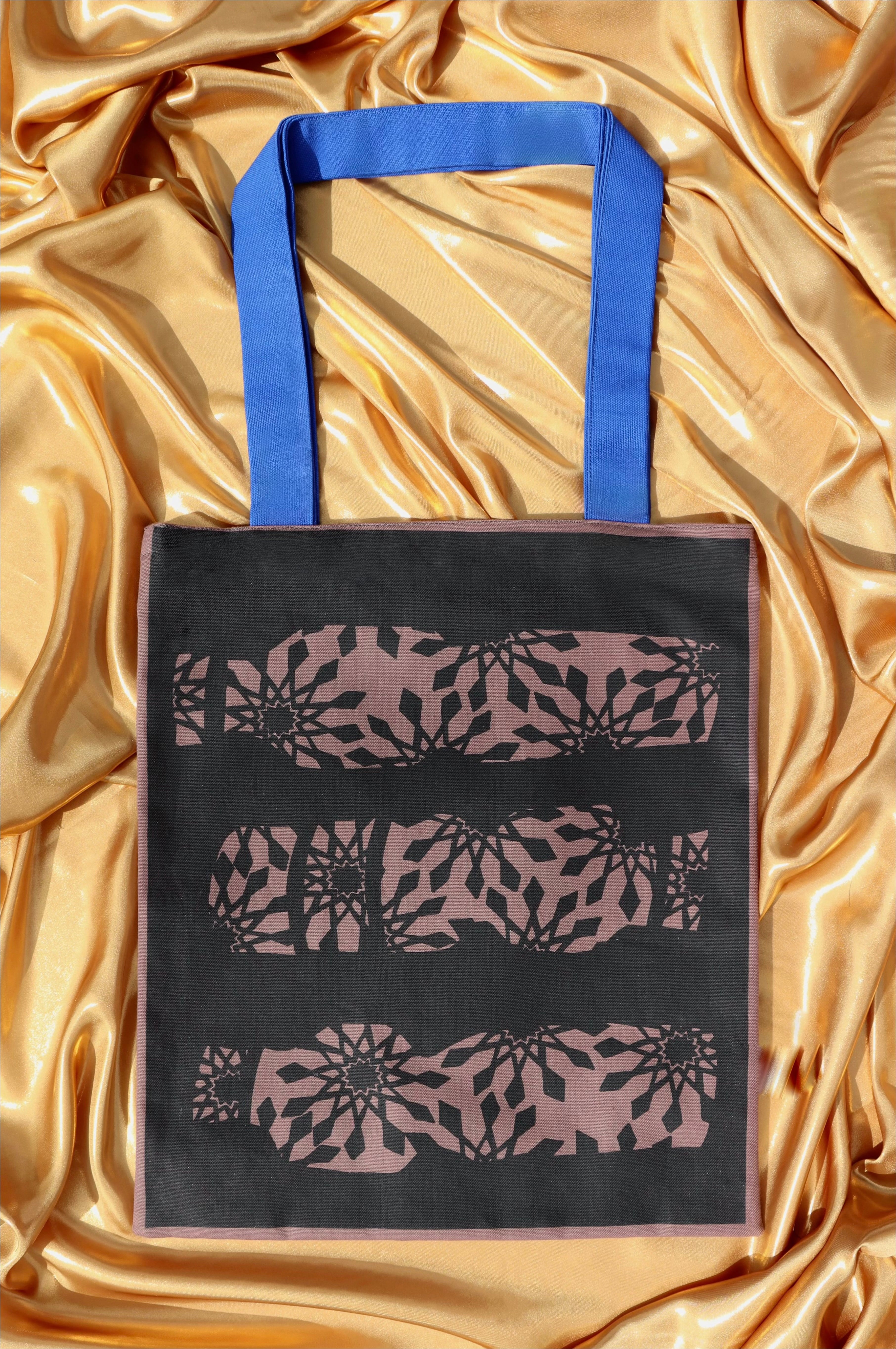 Sevilla Bottles Bag - Brown and Blue